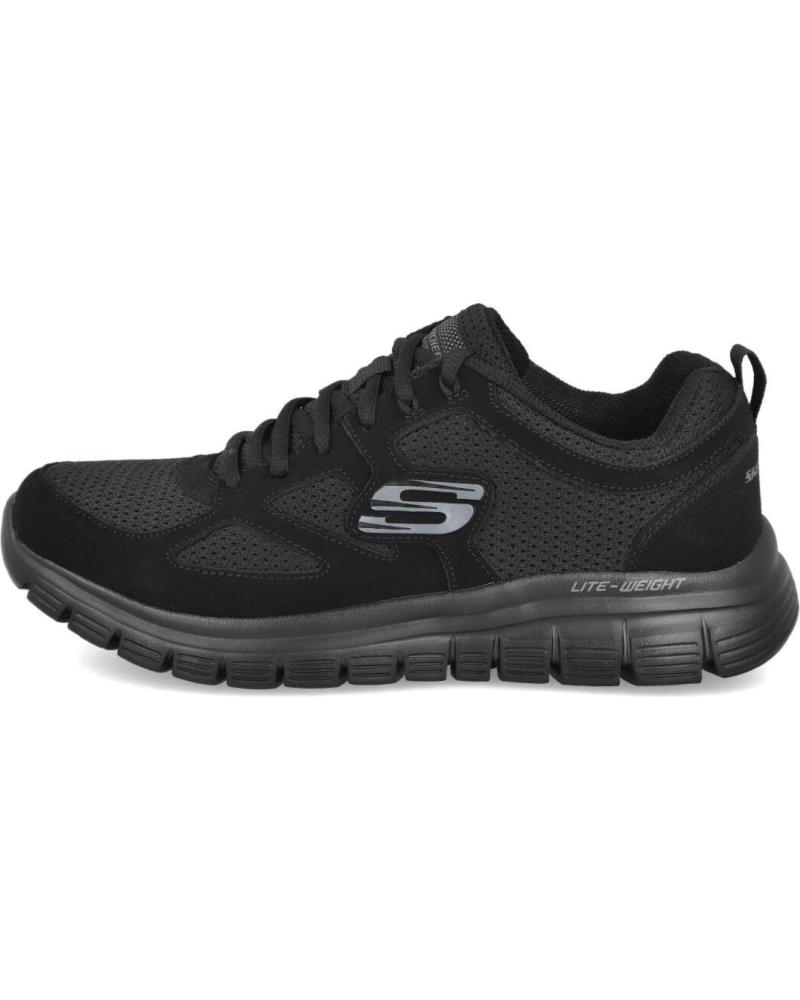 Deportivas de Hombre skechers 52635 ZAPATILLAS BURNS HOMBRE NEGRO