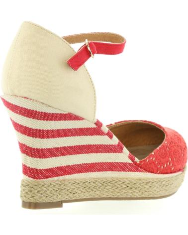 Sandali per Donna MARIA MARE 65870 C18278 TEJIDO CALADO RED