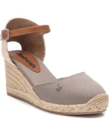 Woman Zapatos de cuña REFRESH 170743 TAUPE