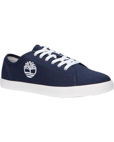 Woman and girl and boy Trainers TIMBERLAND A246X NEWPORT BAY NAVY CANVAS
