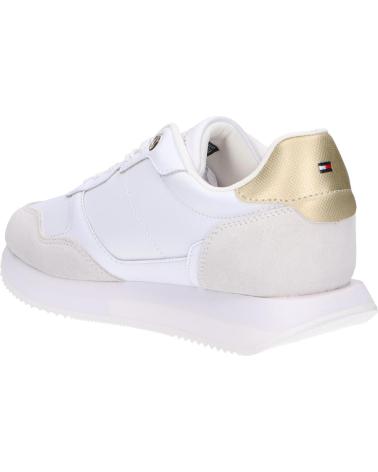 Scarpe sport per Donna TOMMY HILFIGER FW0FW07584 GLOBAL STRIPES LIFESTYLE YBS WHITE