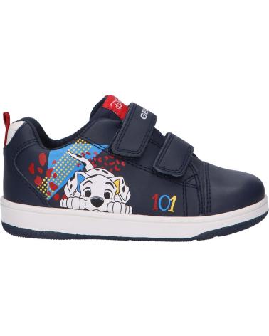 Sportif pour Fille et Garçon GEOX B361LA 00085 B NEW FLICK C4211 NAVY-WHITE
