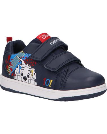 Esportes  de Menina e Menino GEOX B361LA 00085 B NEW FLICK C4211 NAVY-WHITE
