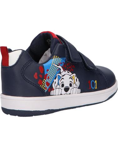 Esportes  de Menina e Menino GEOX B361LA 00085 B NEW FLICK C4211 NAVY-WHITE