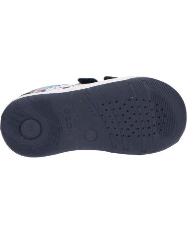 Esportes  de Menina e Menino GEOX B361LA 00085 B NEW FLICK C4211 NAVY-WHITE