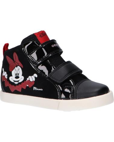 Scarpe sport per Bambina geox BOTINES MINNIE MOUSE B36D5D BLACKRED