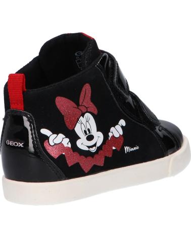 Scarpe sport per Bambina geox BOTINES MINNIE MOUSE B36D5D BLACKRED