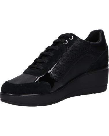 Zapatos de cuña de Mujer GEOX D36RAC 05422 D ILDE C9999 BLACK