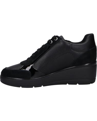 Zapatos de cuña de Mujer GEOX D36RAC 05422 D ILDE C9999 BLACK