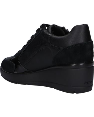 Zapatos de cuña de Mujer GEOX D36RAC 05422 D ILDE C9999 BLACK
