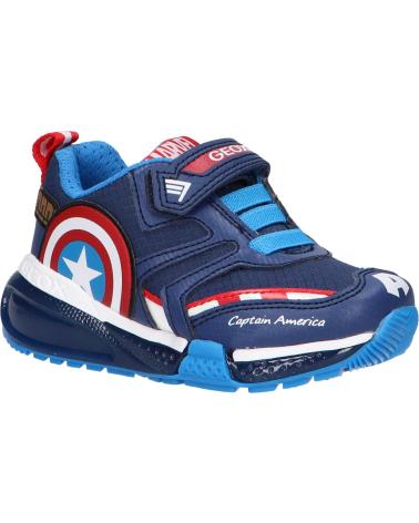 Esportes  de Menino GEOX J36FEC 0FU50 J BAYONYC C0735 NAVY-RED