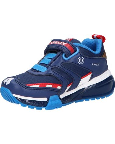 Esportes  de Menino GEOX J36FEC 0FU50 J BAYONYC C0735 NAVY-RED