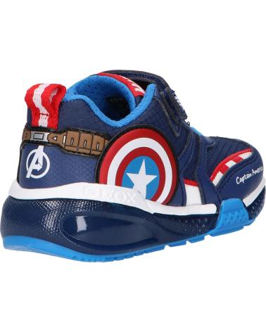 Esportes  de Menino GEOX J36FEC 0FU50 J BAYONYC C0735 NAVY-RED