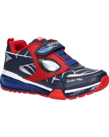 Sapatos Desportivos de Menino geox DEPORTIVAS SPIDERMAN J36FED RED