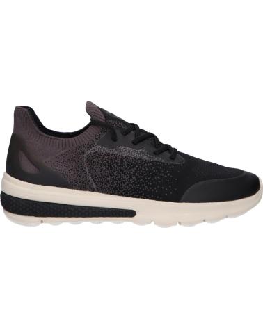 Scarpe sport per Uomo GEOX U35BAA 0001M U SPHERICA C9270 BLACK-ANTHRACITE