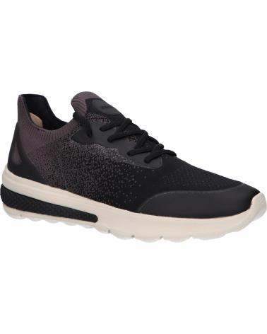Scarpe sport per Uomo GEOX U35BAA 0001M U SPHERICA C9270 BLACK-ANTHRACITE