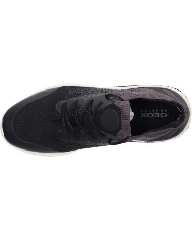 Scarpe sport per Uomo GEOX U35BAA 0001M U SPHERICA C9270 BLACK-ANTHRACITE
