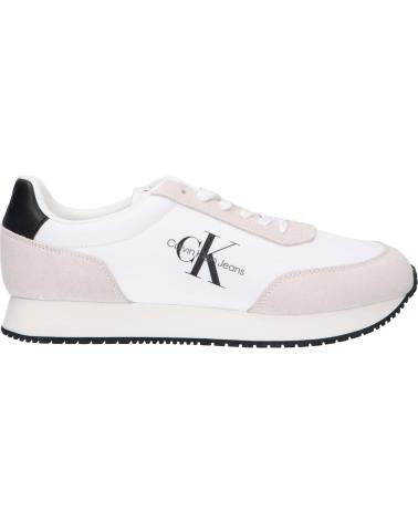 Zapatillas deporte de Hombre CALVIN KLEIN YM0YM00746 RETRO RUNNER YAF BRIGHT WHITE