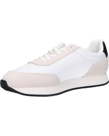 Zapatillas deporte de Hombre CALVIN KLEIN YM0YM00746 RETRO RUNNER YAF BRIGHT WHITE
