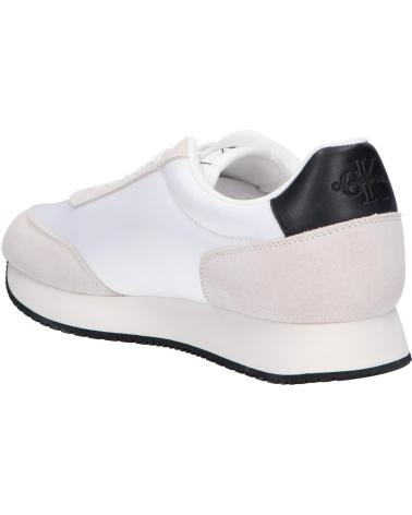 Zapatillas deporte de Hombre CALVIN KLEIN YM0YM00746 RETRO RUNNER YAF BRIGHT WHITE