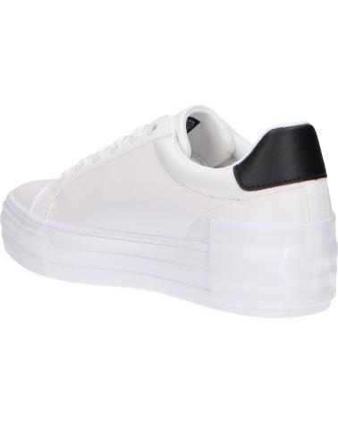 Scarpe sport per Donna CALVIN KLEIN YW0YW00821 BOLD VULC FLATFORM YBR BRIGHT WHITE-BLACK