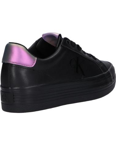 Scarpe sport per Donna CALVIN KLEIN YW0YW01144 BOLD VULC FLATF 0GU BLACK-AMETHYST