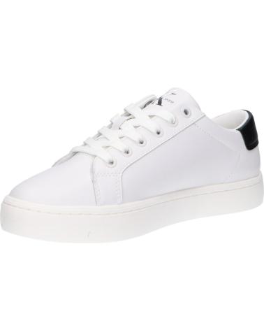 Zapatillas deporte pour Femme CALVIN KLEIN YW0YW01269 CLASSIC CUPSOLE YBR BRIGHT WHITE-BLACK