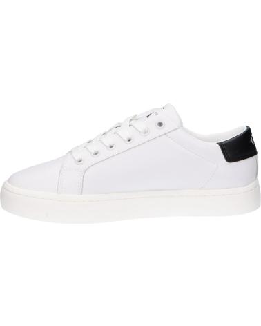 Zapatillas deporte pour Femme CALVIN KLEIN YW0YW01269 CLASSIC CUPSOLE YBR BRIGHT WHITE-BLACK