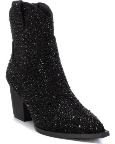 Botines de Mujer XTI BOTA CAMPERA 141723 NEGRA DE NEGRO