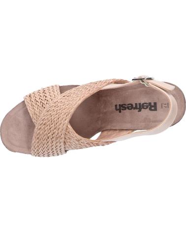 Sandálias de Mulher REFRESH 69489 C NOBUCK NUDE