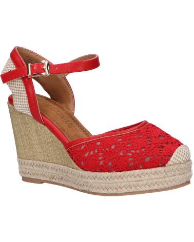 Sandalias de Mujer REFRESH 69568 TEXTIL ROJO