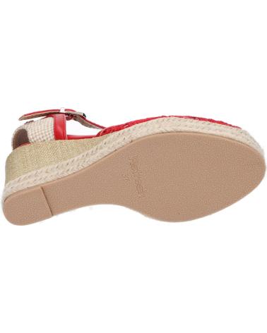 Sandalias de Mujer REFRESH 69568 TEXTIL ROJO