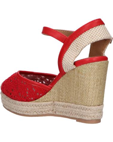 Sandalias de Mujer REFRESH 69568 TEXTIL ROJO