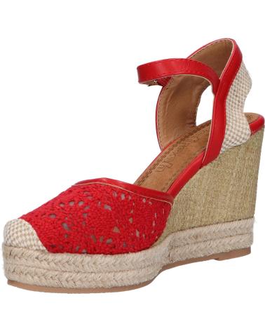 Sandalias de Mujer REFRESH 69568 TEXTIL ROJO
