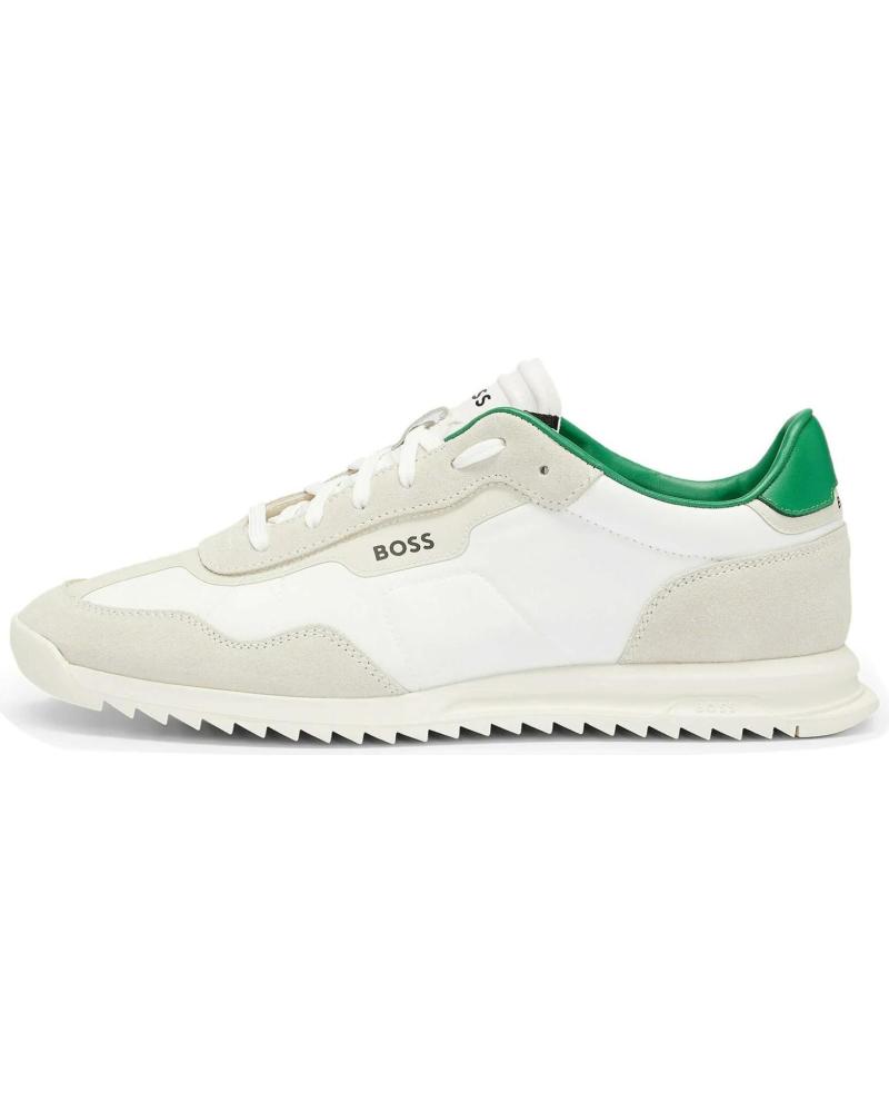 Man Zapatillas deporte HUGO BOSS ZAPATILLAS BOSS ZAYNLOWPNYSD OPEN WHITE