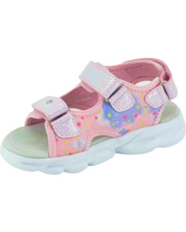 Sandalen für Mädchen BUBBLE BOBBLE BUBBLE SANDALIA CON LUCES C593 BLANCO