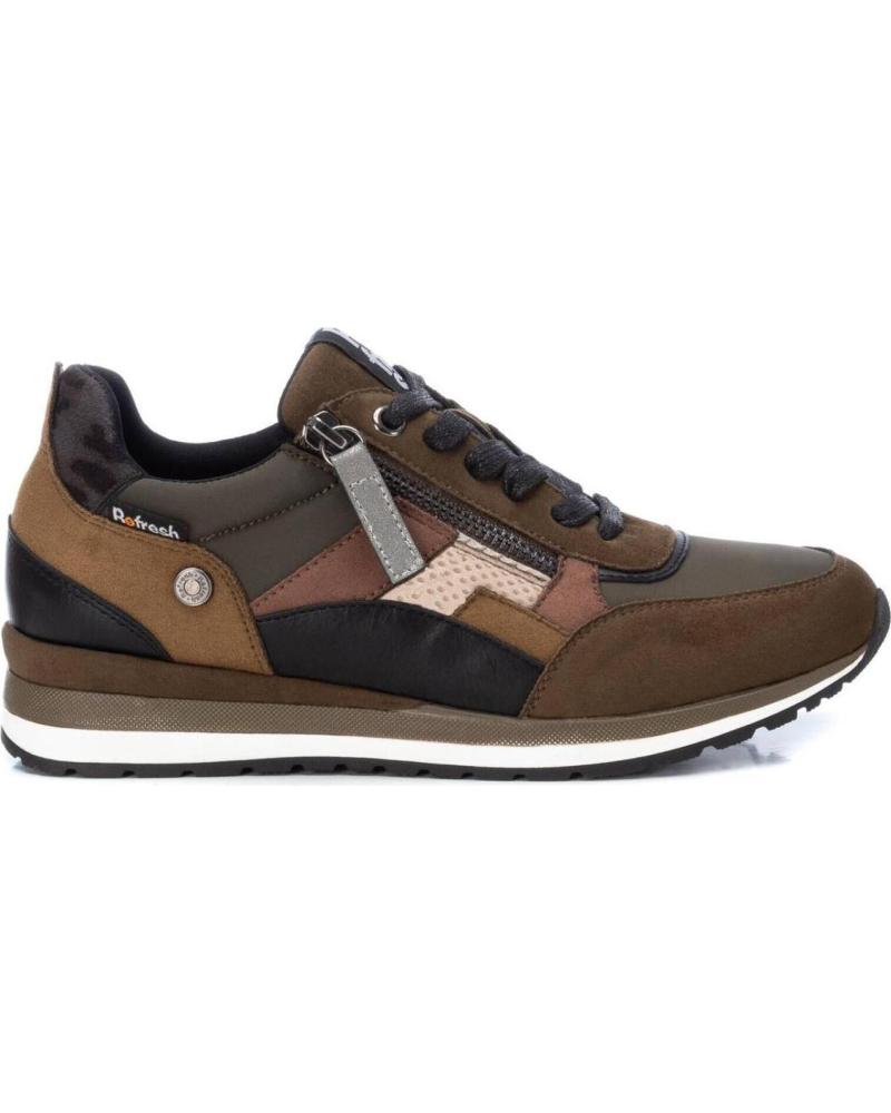 REFRESH CASUAL SNEAKERS 170159 KHAKI-GREEN KAKI