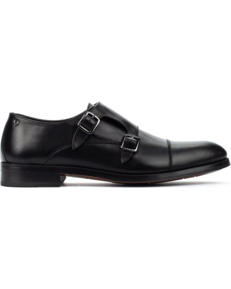 Zapatos de Hombre MARTINELLI ZAPATO VESTIR DE HEBILLAS DE PIEL NEGRO