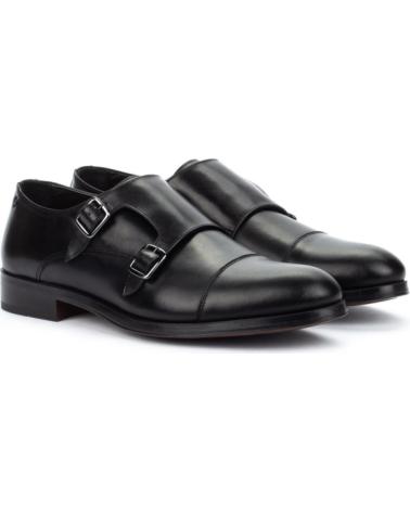 Zapatos de Hombre MARTINELLI ZAPATO VESTIR DE HEBILLAS DE PIEL NEGRO