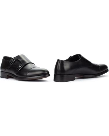 Zapatos de Hombre MARTINELLI ZAPATO VESTIR DE HEBILLAS DE PIEL NEGRO