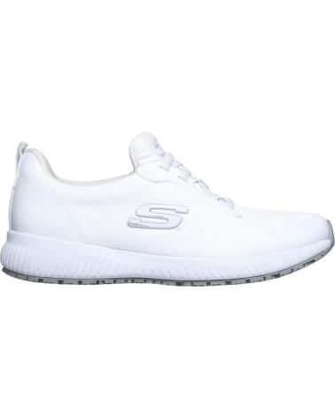 Sportivo per Donna skechers SNEAKERS 77222EC BLANCO BLANCO