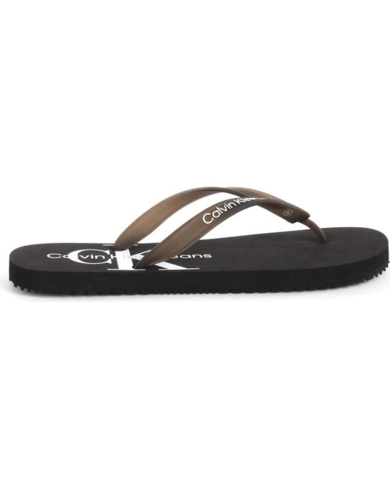 Chanclas de Hombre CALVIN KLEIN CHANCLAS JEANS BEACH SANDAL BLACK