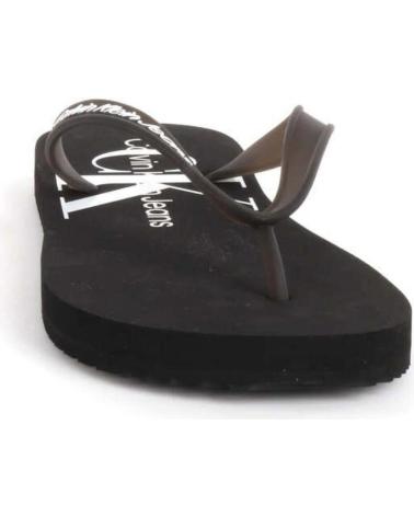 Chanclas de Hombre CALVIN KLEIN CHANCLAS JEANS BEACH SANDAL BLACK