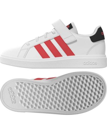 Sportif pour Fille et Garçon ADIDAS KIDS CASUAL ADIG4840 GRAND COURT 2 0 EL K BLANCO