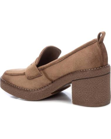 REFRESH SCARPE CON TACCO 170994 STILE MOCASSINO PER DONNA - MARRONE TAUPE TAUPE