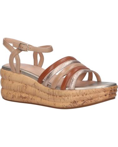 Sandales pour Femme GEOX D02GYB 00043 D PRIMULAO CH66N LT TAUPE-COGNAC