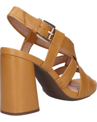Sandálias de Mulher GEOX D02GSB 00043 D GENZIANA HIGH C2112 OCHRE