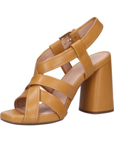 Sandálias de Mulher GEOX D02GSB 00043 D GENZIANA HIGH C2112 OCHRE