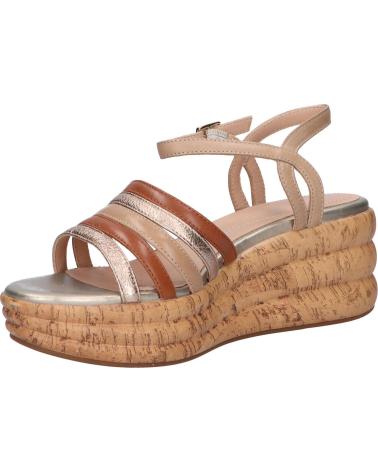 Sandales pour Femme GEOX D02GYB 00043 D PRIMULAO CH66N LT TAUPE-COGNAC