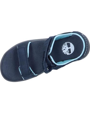 Sandali per Bambino TIMBERLAND A42B1 NUBBLE NAVY NUBUCK